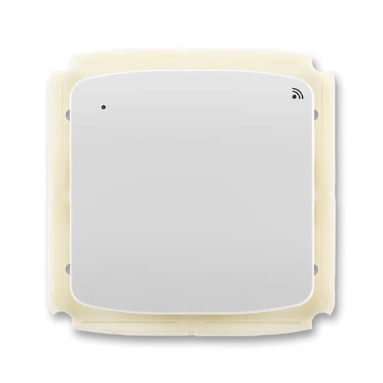 vysílač RF signálu s krátkocestným ovladačem, nástěnný, 868 MHz, šedá, design TANGO